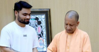 Rinku with yogi