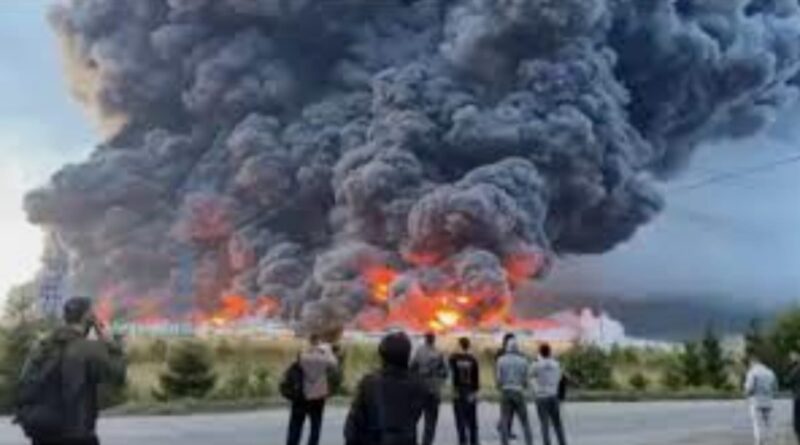 Ukrainian Drone Strike