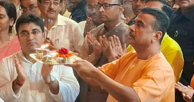 Suvendu Worshipped Radharani
