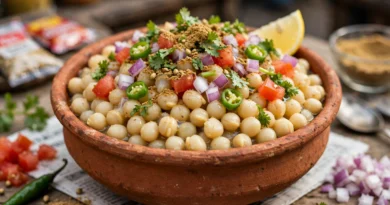 Spicy Chaat Matar