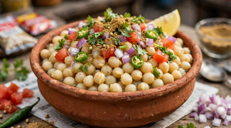 Spicy Chaat Matar