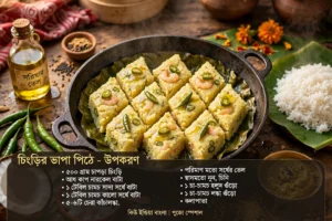 Steamed Prawn Pitha