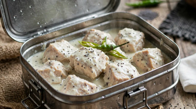 Steamed Chicken Posto