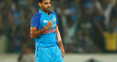 Bhubi Back In Blue jersey-Cricket