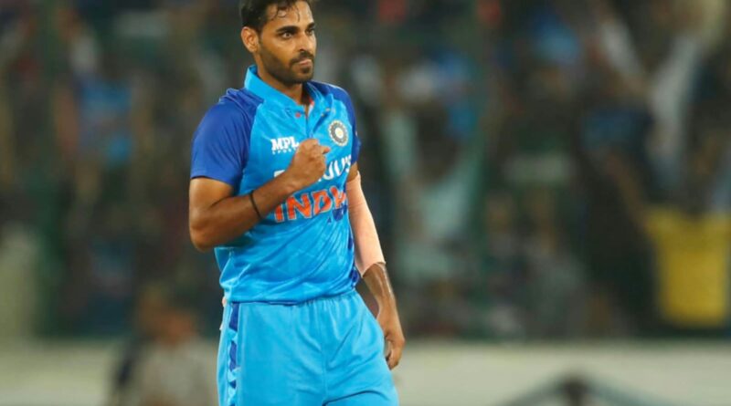Bhubi Back In Blue jersey-Cricket